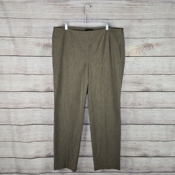 Talbots Pants - Talbots Refined Bi-Stretch Straight Leg Trouser Office Workwear Pants Size 18